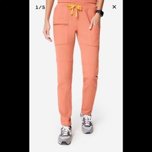 Figs Coral Yona Scrub Pants